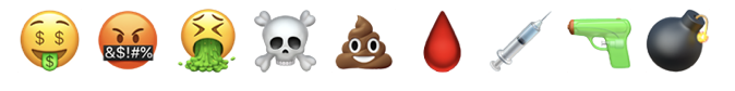 Emojis We Don't Like